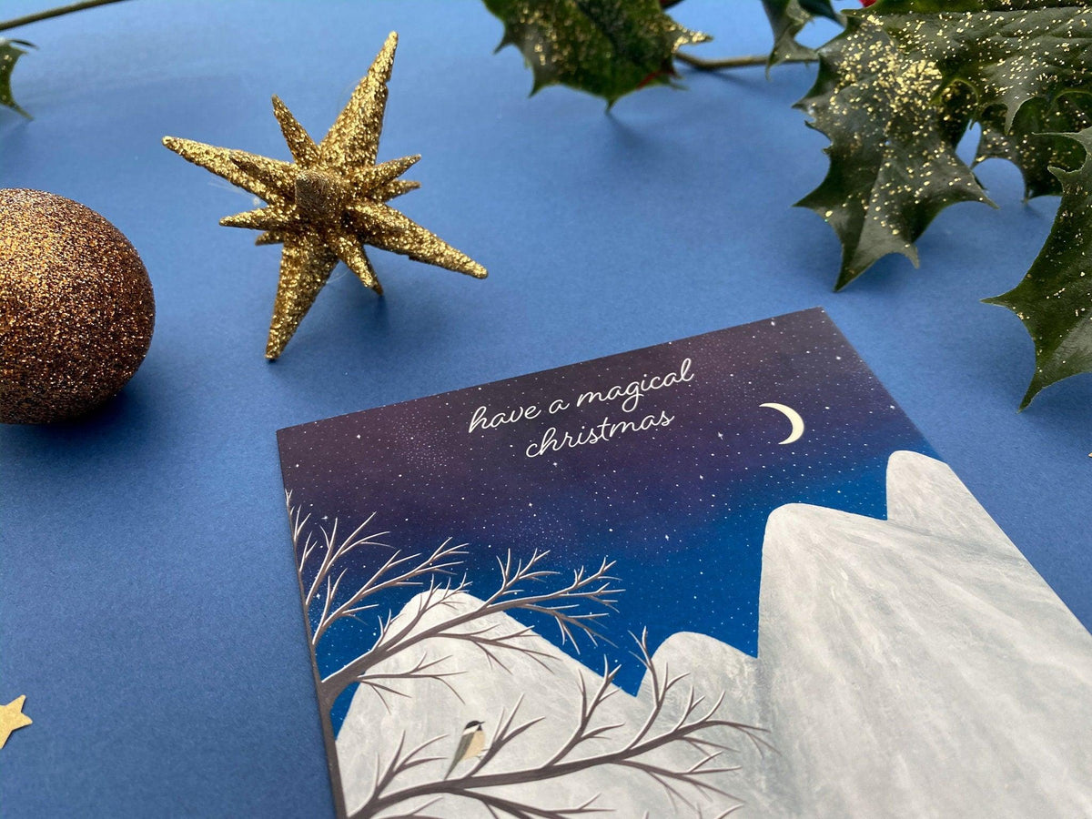 Have a magical Christmas card - Sofia Papa Designs