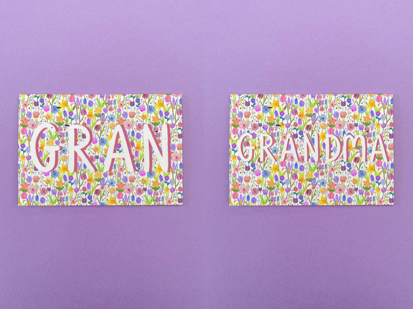 Plantable spring floral Mother's day card - Sofia Papa Designs