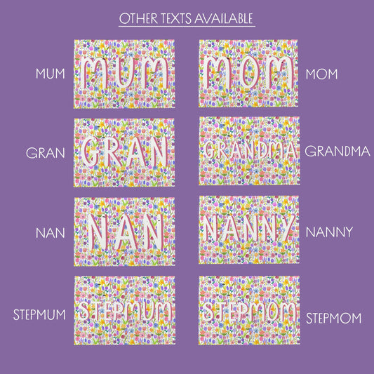 Plantable spring floral Mother's day card - Sofia Papa Designs