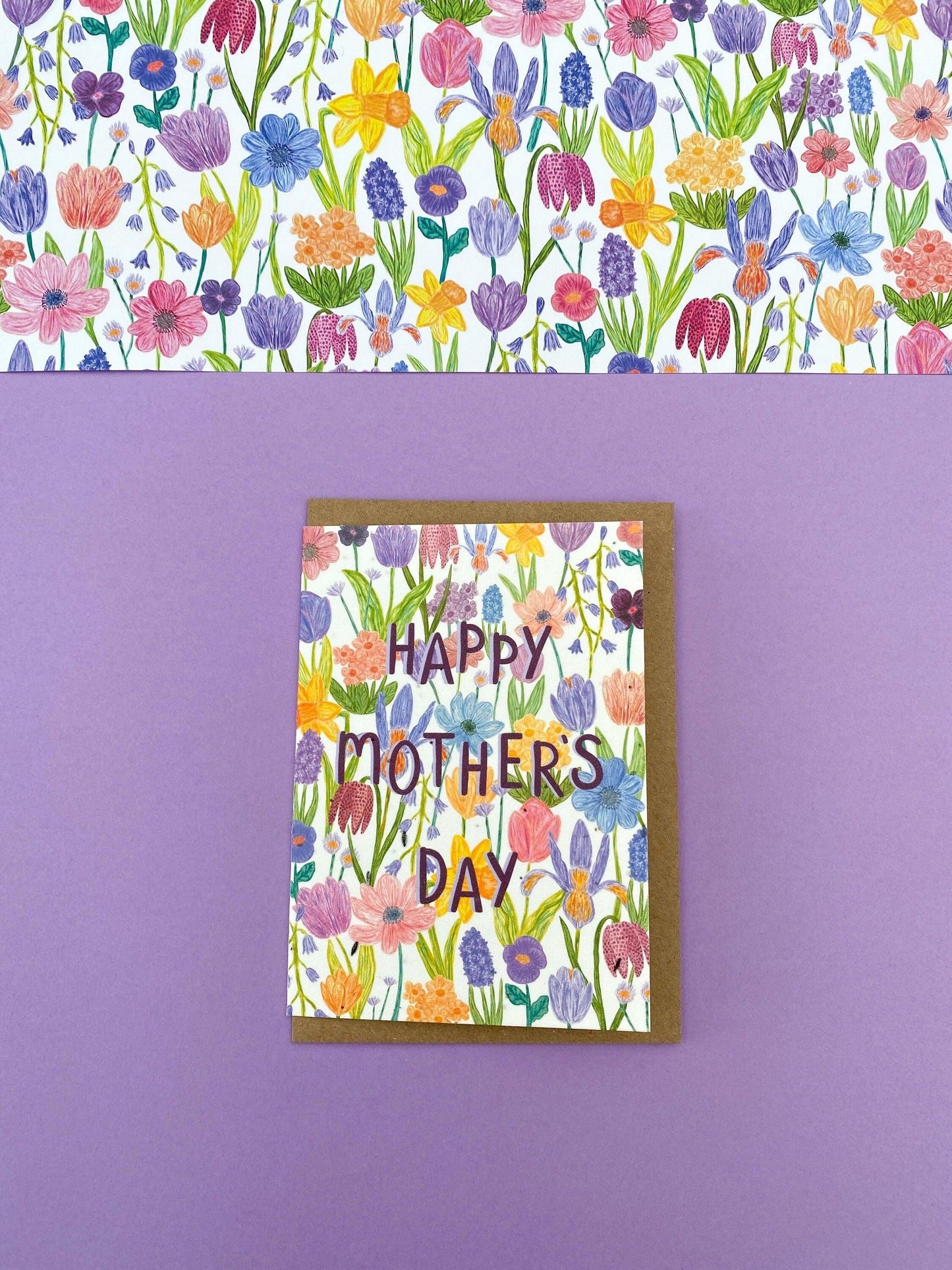 Plantable Mother's day card - Sofia Papa Designs