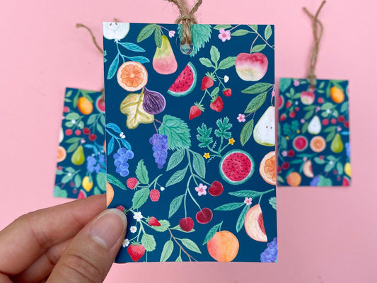 Fruity gift tags pack - Sofia Papa Designs