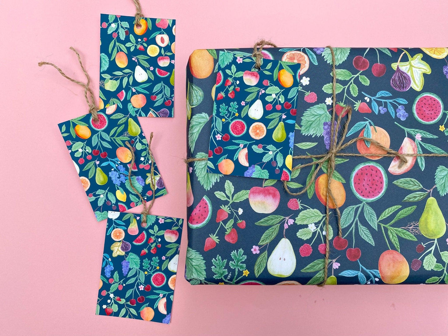 Fruity gift tags pack - Sofia Papa Designs