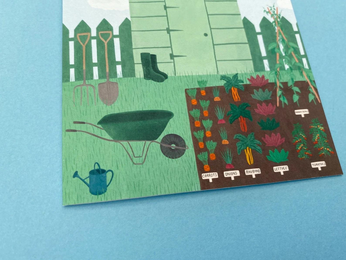 Happy Birthday garden card - Sofia Papa Designs