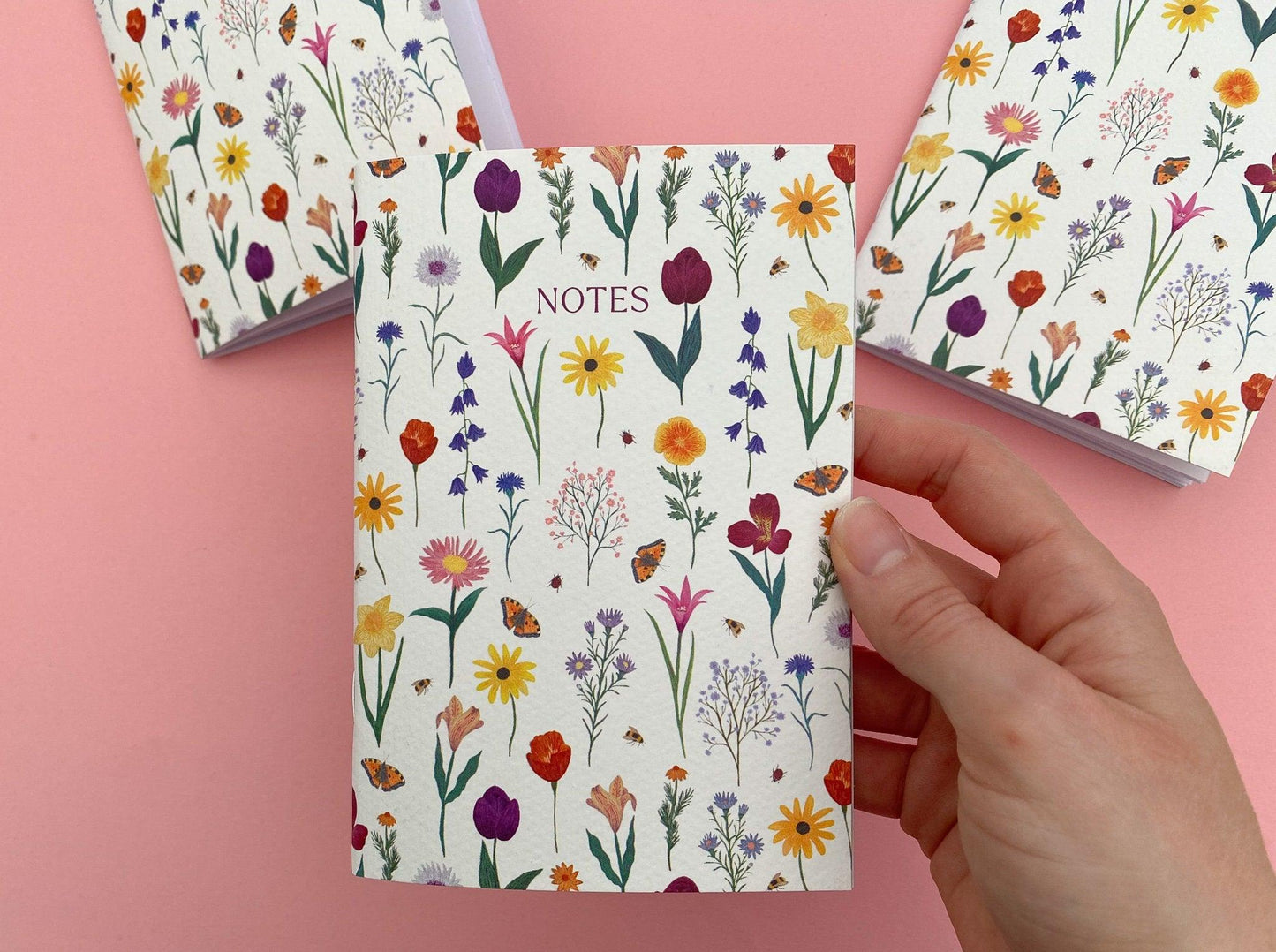 Floral A6 Notebook - Sofia Papa Designs