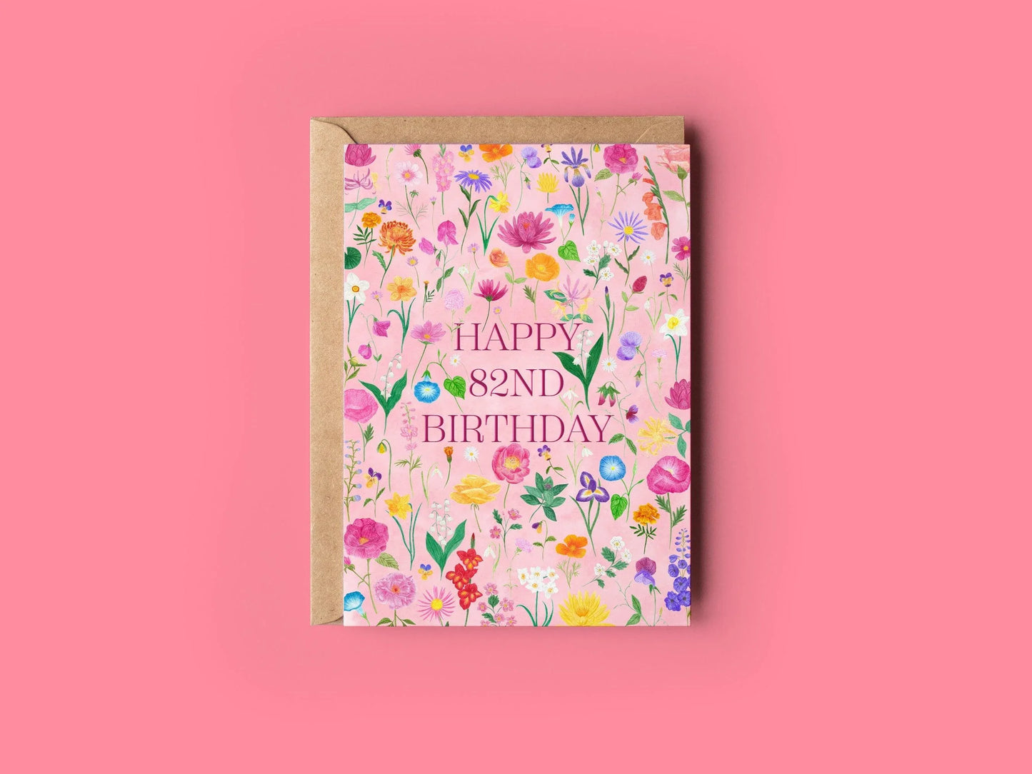 Any age birthday card - Sofia Papa Designs