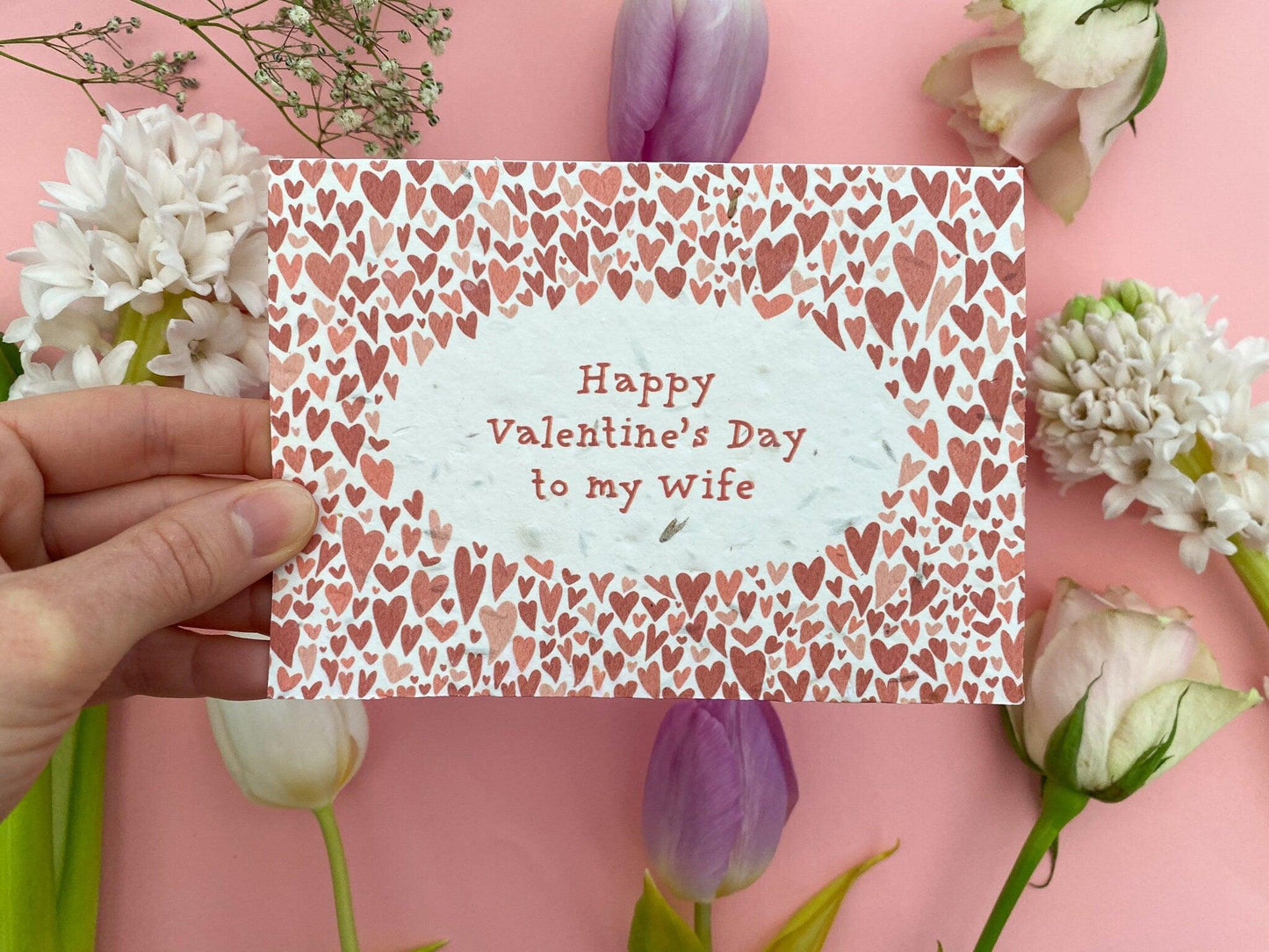Personalised plantable Love card - Sofia Papa Designs