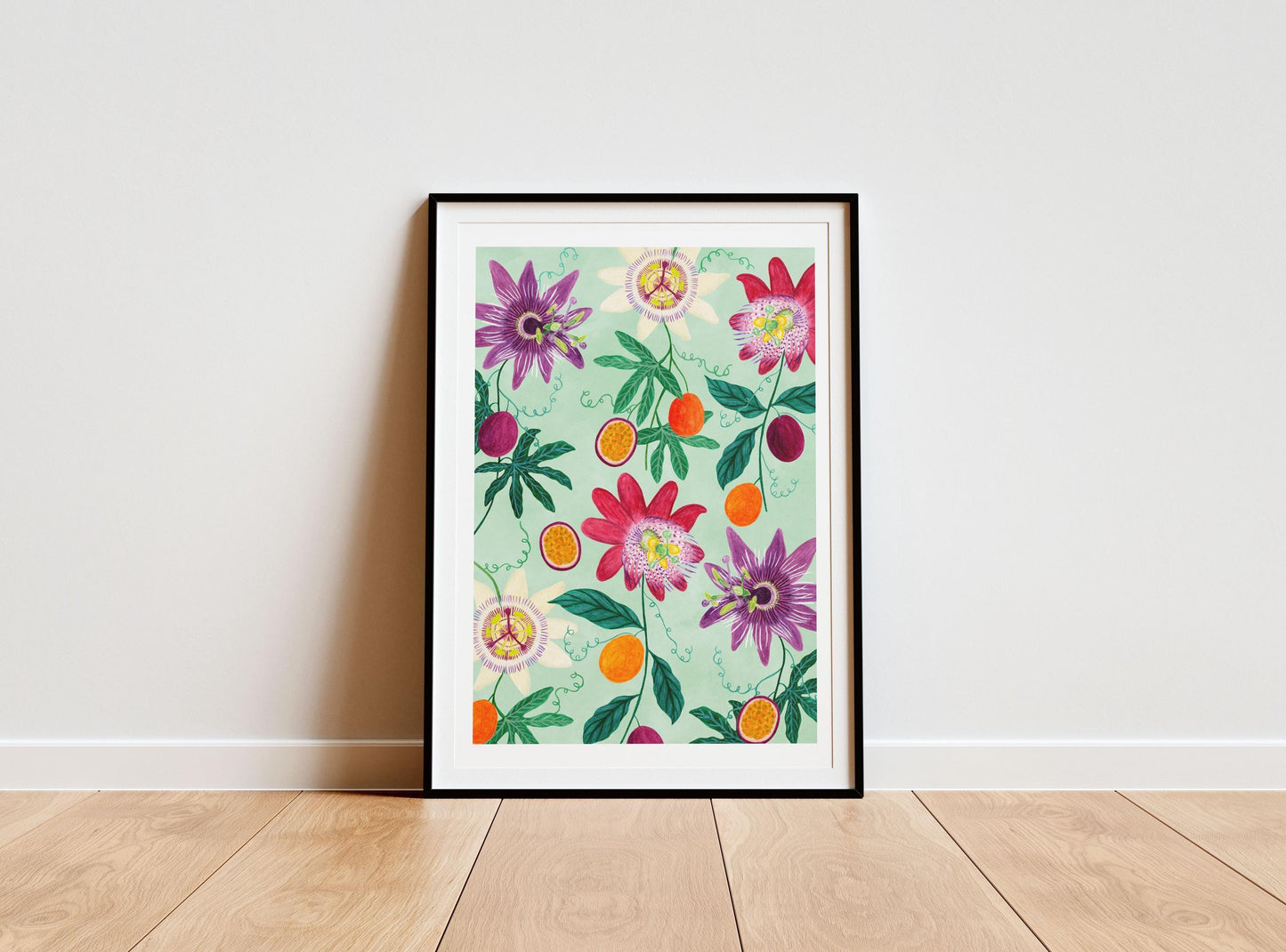 Passion fruit art print - Sofia Papa Designs