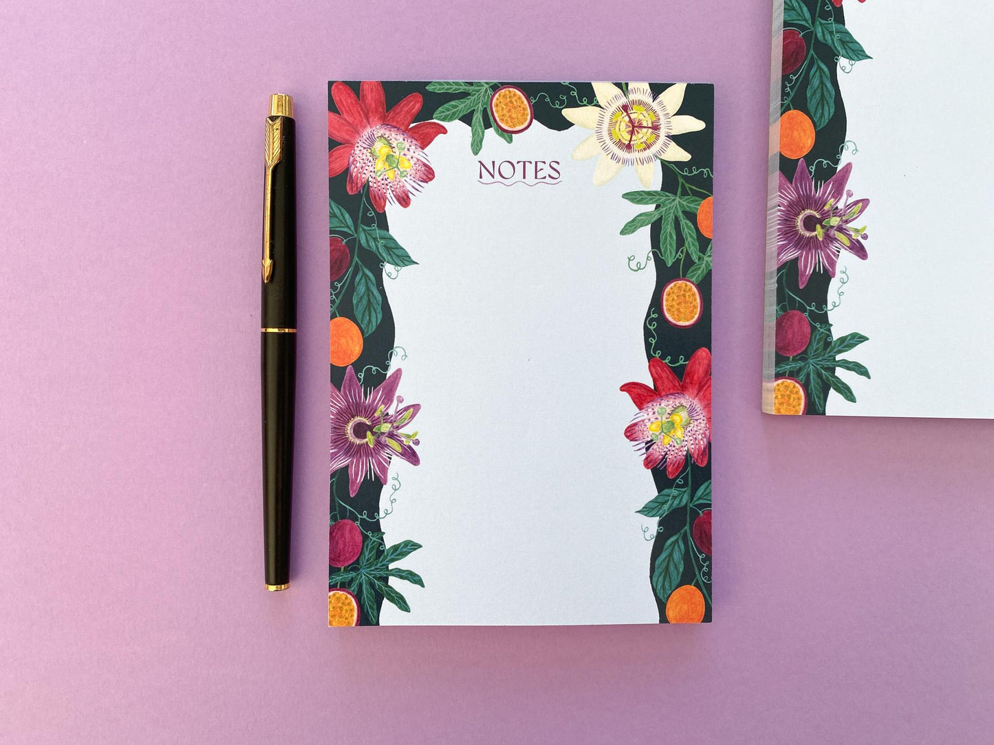 Passion fruit A6 notepad