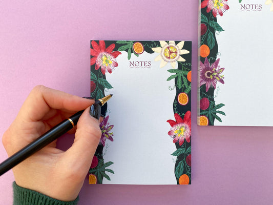 Passion fruit A6 notepad