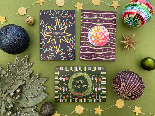 SECONDS Charity Christmas cards pack - Sofia Papa Designs