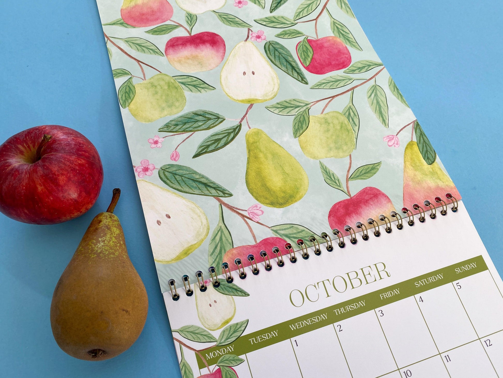 2025 Fruit calendar - Sofia Papa Designs