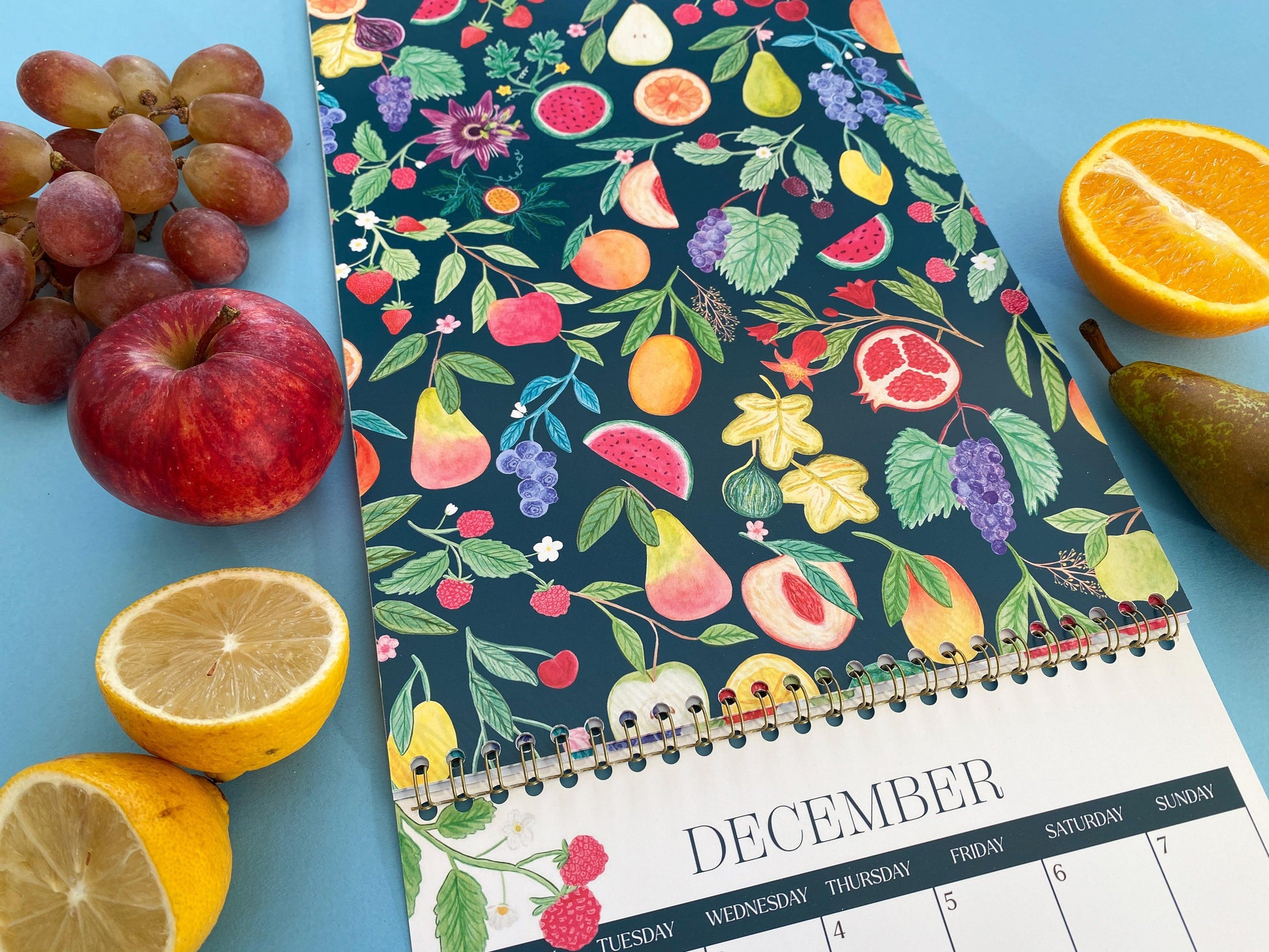 2025 Fruit calendar - Sofia Papa Designs