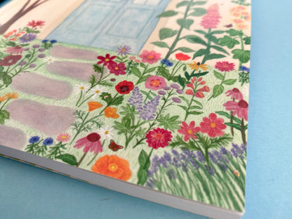 Summer door A5 Notebook