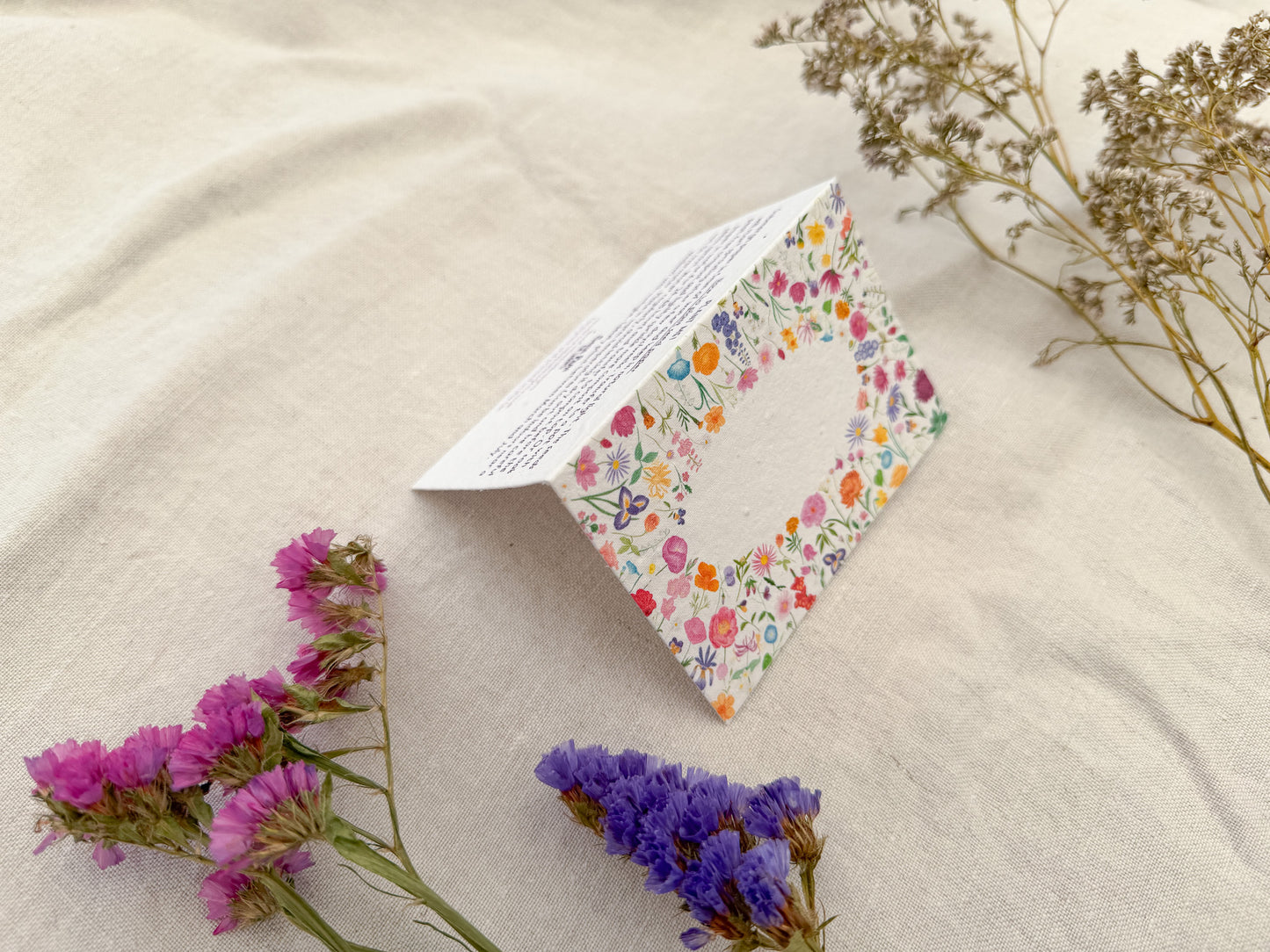 Plantable Wedding Floral Place Cards
