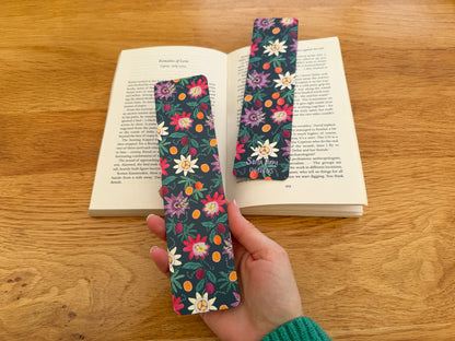 Passion flower bookmark