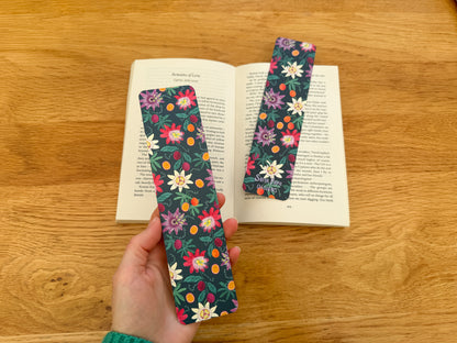 Passion flower bookmark