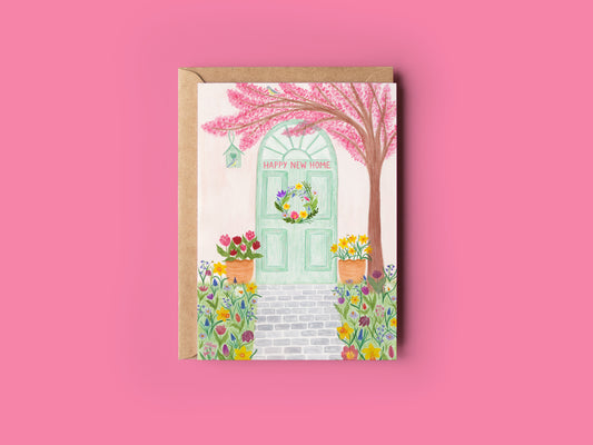 Happy new home card