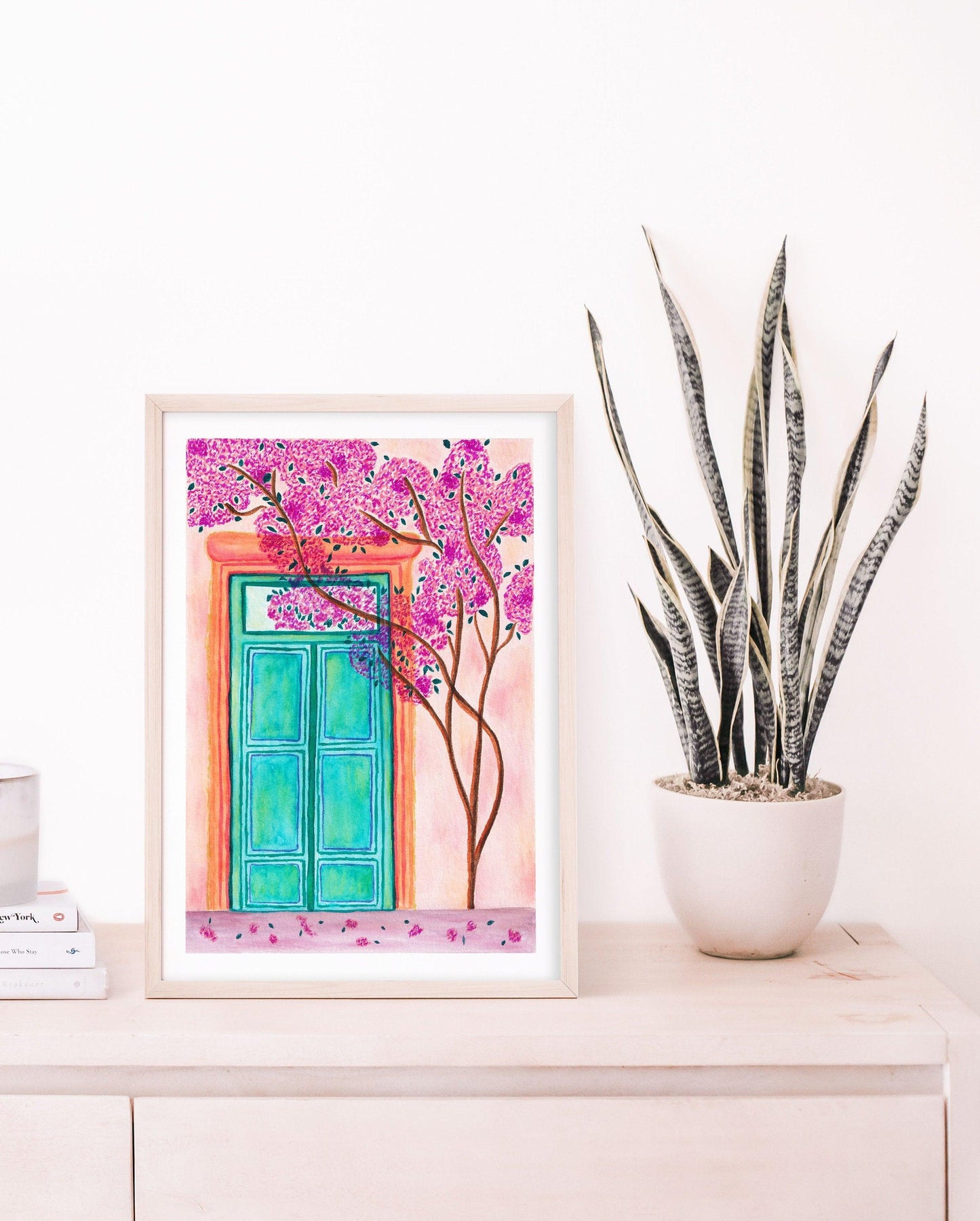 Mediterranean door print set - Sofia Papa Designs