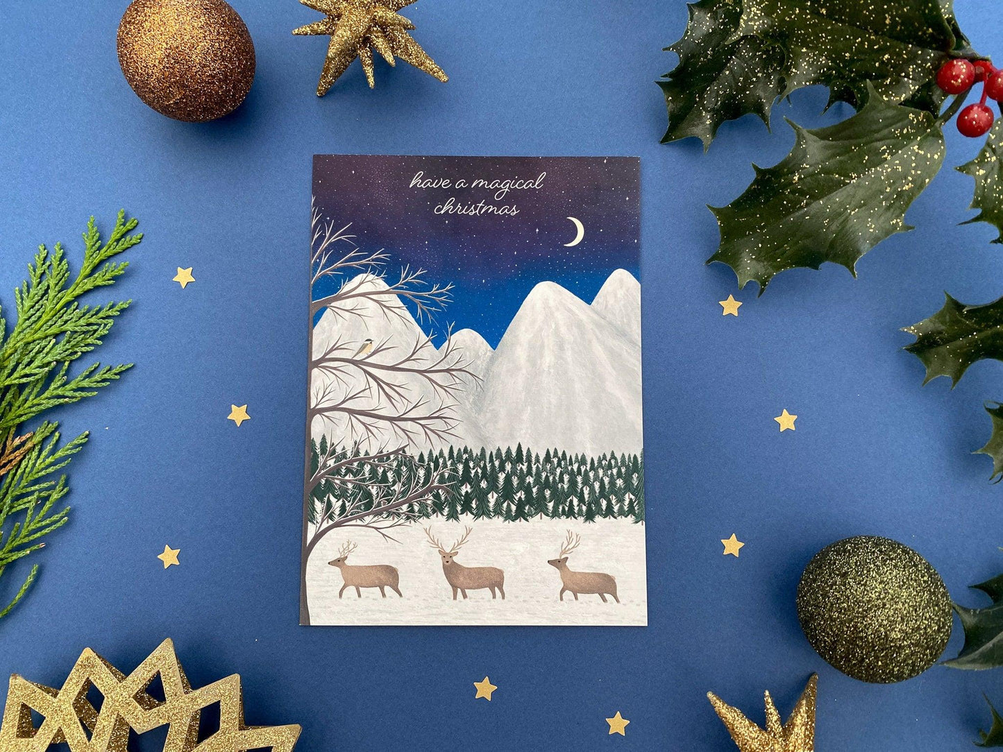 Have a magical Christmas card - Sofia Papa Designs