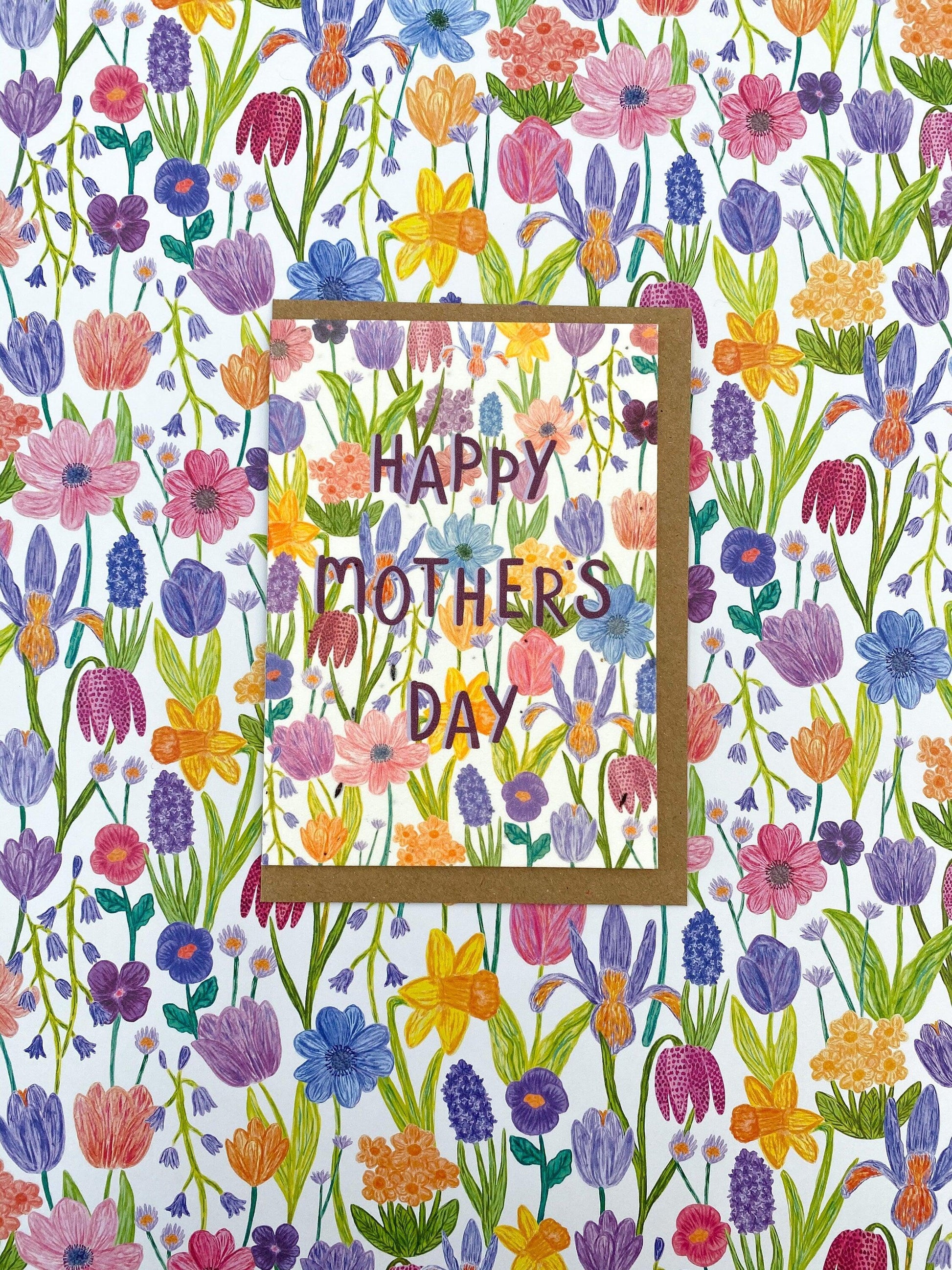 Plantable Mother's day card - Sofia Papa Designs