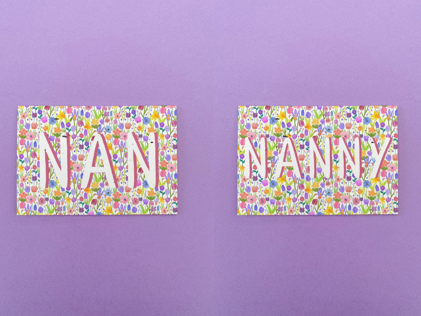 Plantable spring floral Mother's day card - Sofia Papa Designs