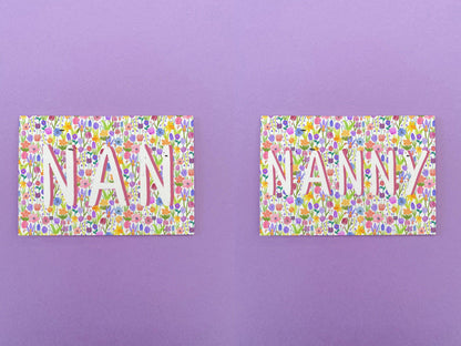 Plantable spring floral Mother's day card - Sofia Papa Designs