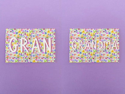 Plantable spring floral Mother's day card - Sofia Papa Designs
