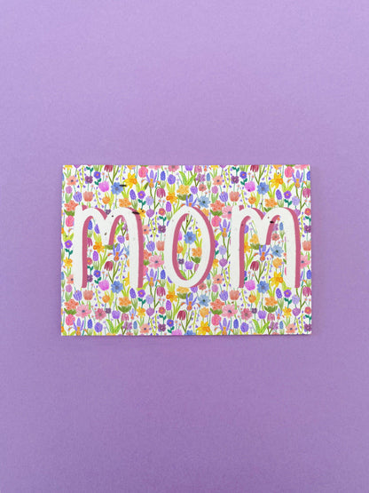 Plantable spring floral Mother's day card - Sofia Papa Designs