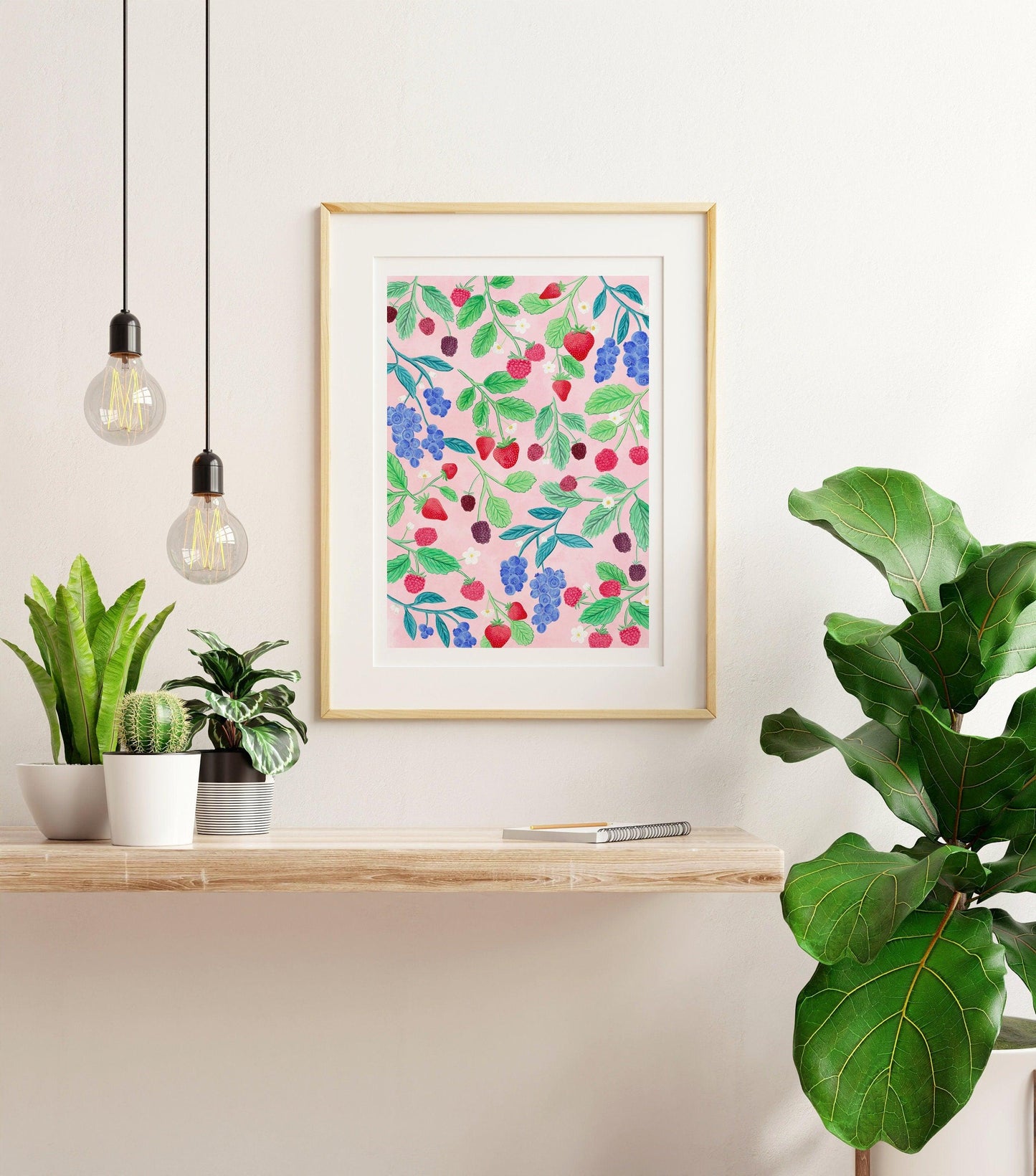 Berries art print - Sofia Papa Designs