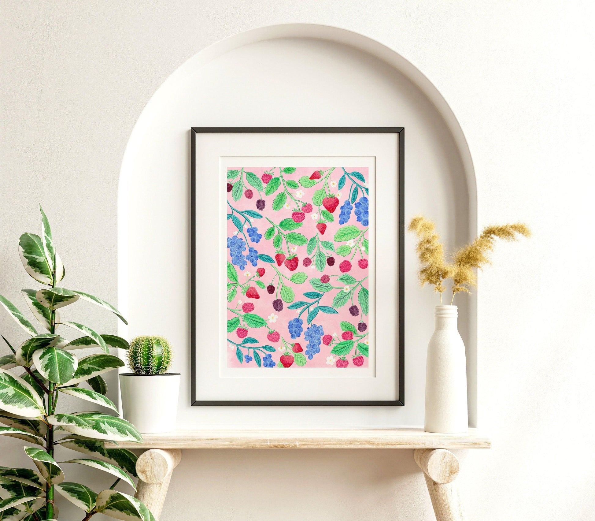 Berries art print - Sofia Papa Designs