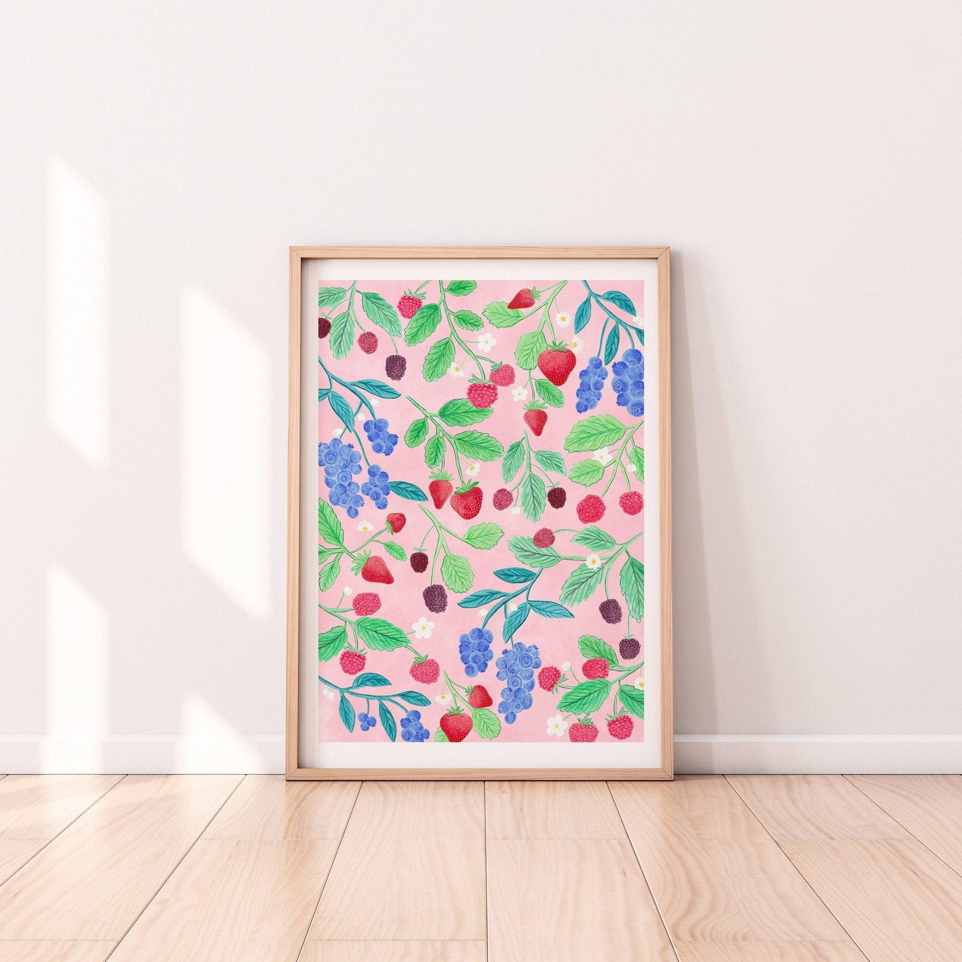 Berries art print - Sofia Papa Designs