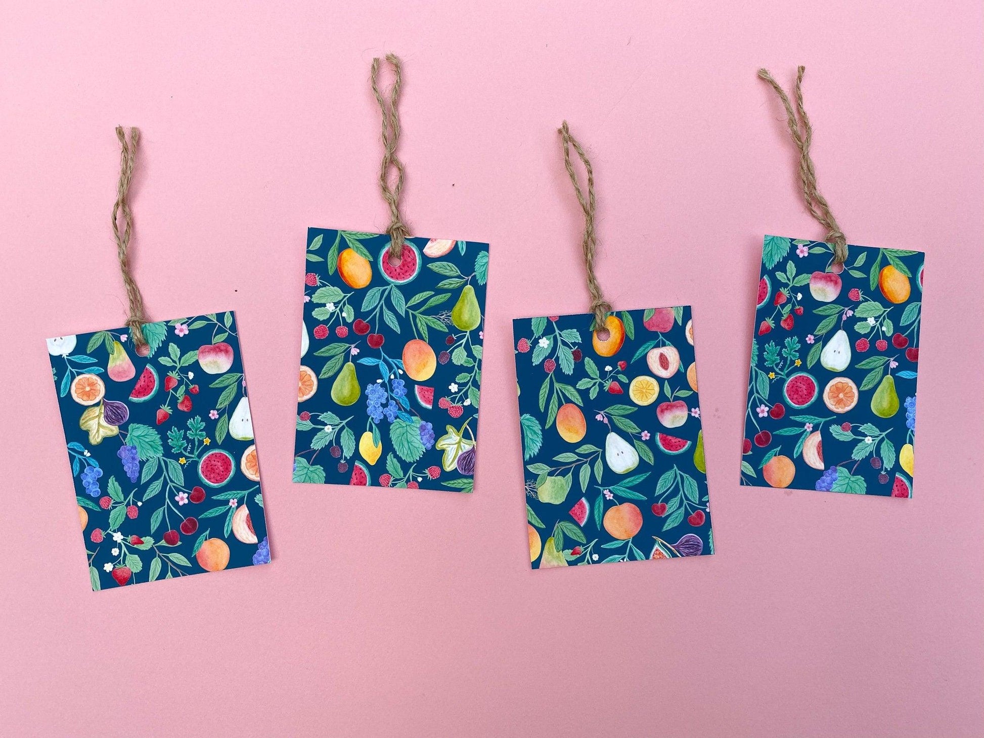 Fruity gift tags pack - Sofia Papa Designs