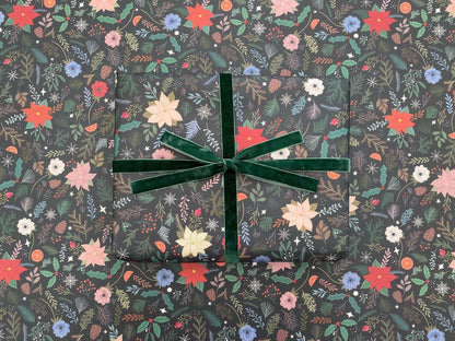 Christmas recyclable wrapping paper bundle 2 designs - Sofia Papa Designs