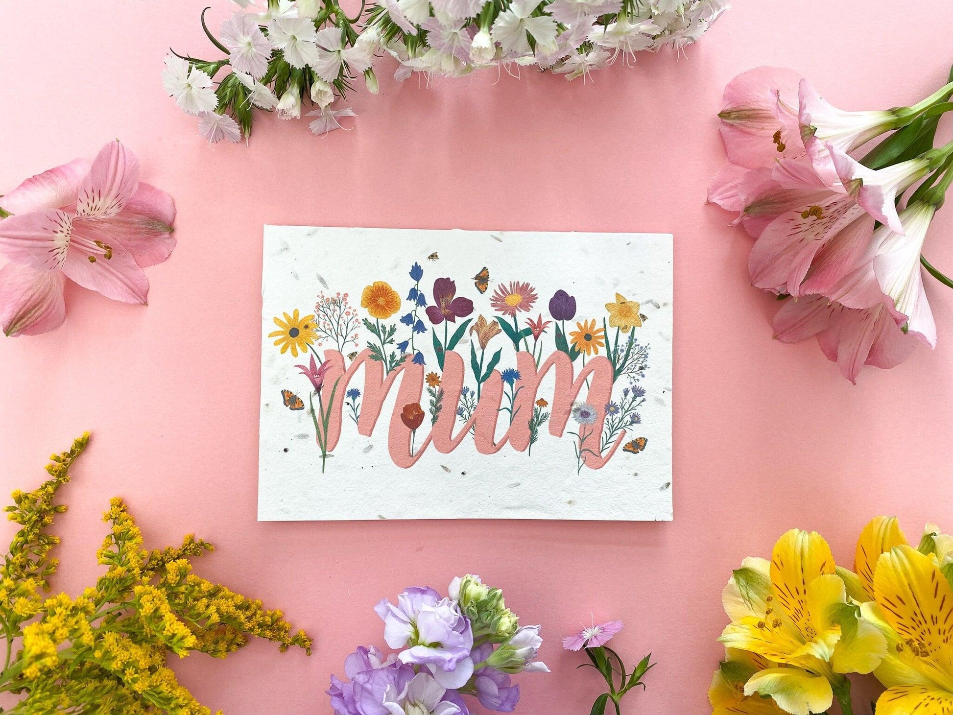 Plantable Mother's day card - Sofia Papa Designs