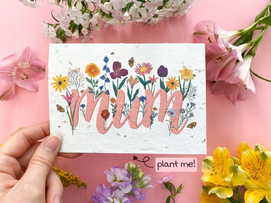 Plantable Mother's day card - Sofia Papa Designs