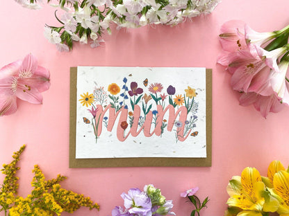 Plantable Mother's day card - Sofia Papa Designs