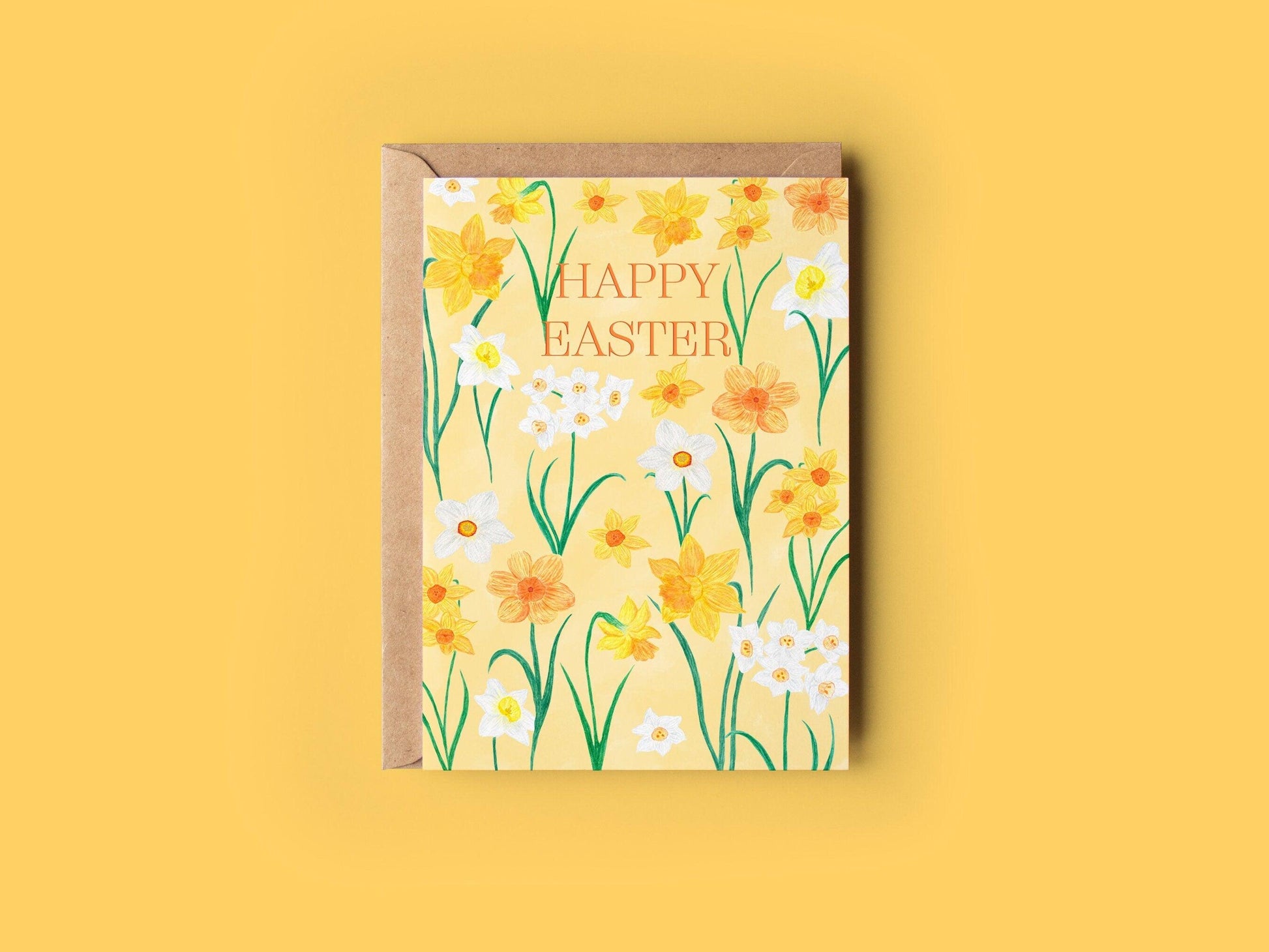 Happy Easter greeting card - Sofia Papa Designs