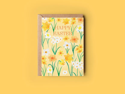 Happy Easter greeting card - Sofia Papa Designs