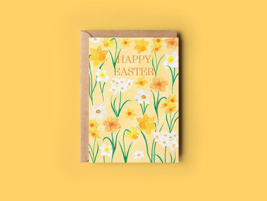Happy Easter greeting card - Sofia Papa Designs