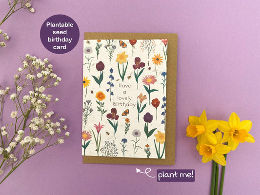 Plantable have a lovely birthday card - Sofia Papa Designs