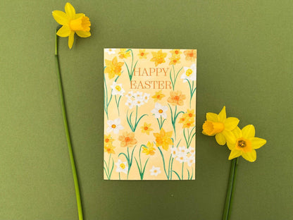 Happy Easter greeting card - Sofia Papa Designs