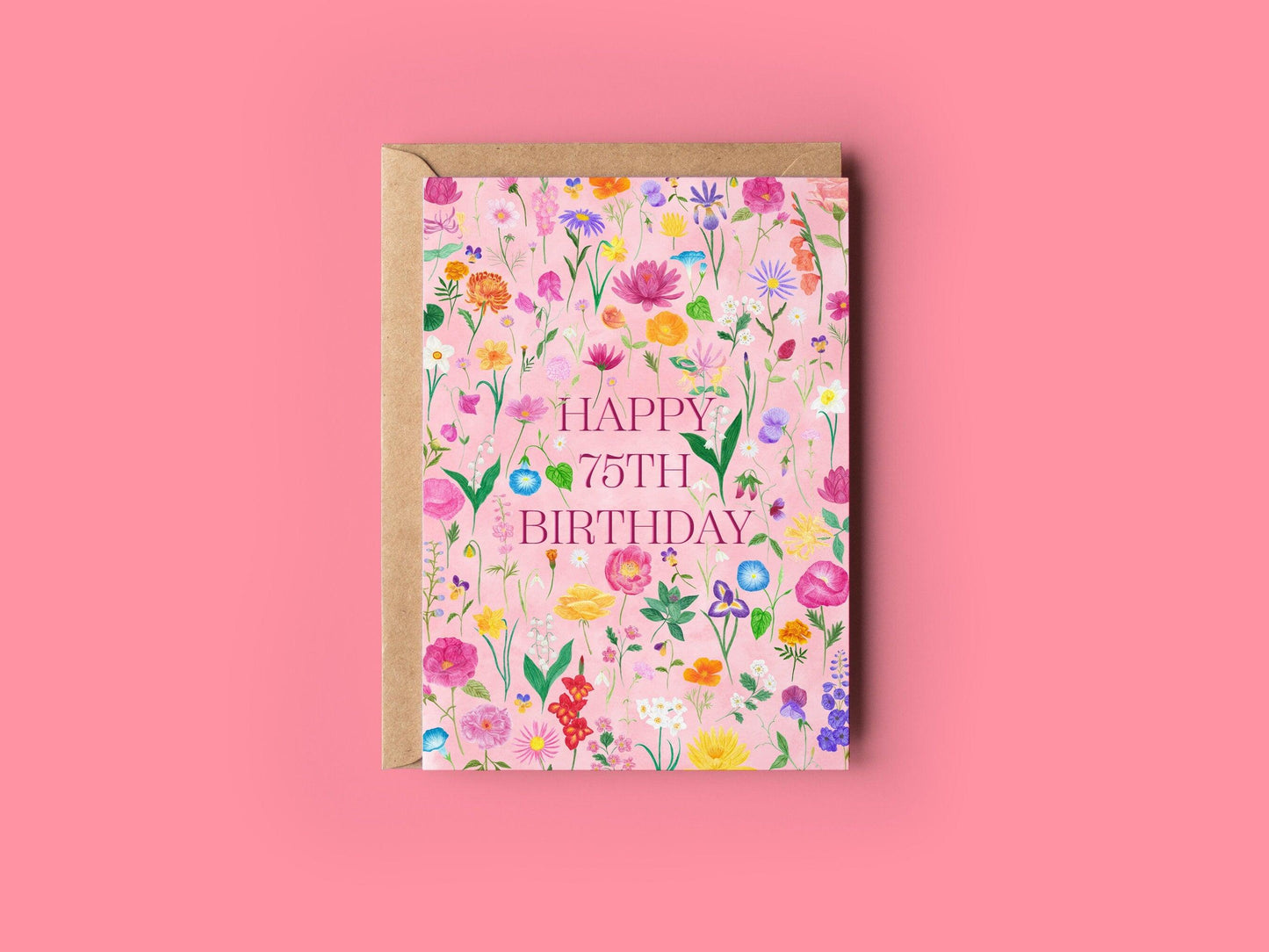 Any age birthday card - Sofia Papa Designs
