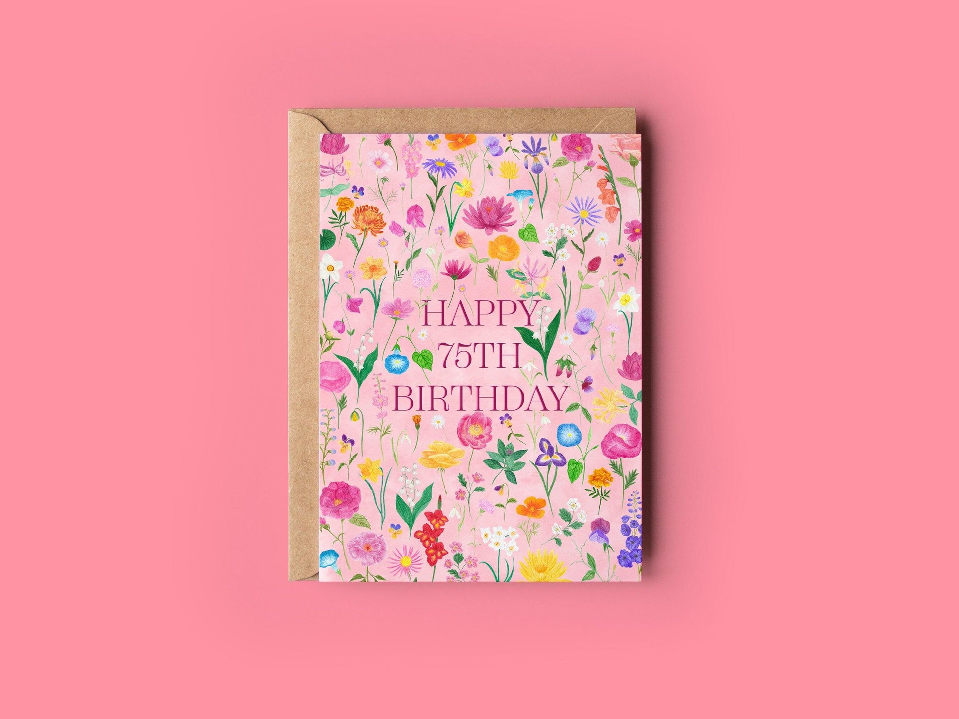Any age birthday card - Sofia Papa Designs