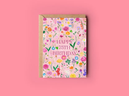 Any age birthday card - Sofia Papa Designs