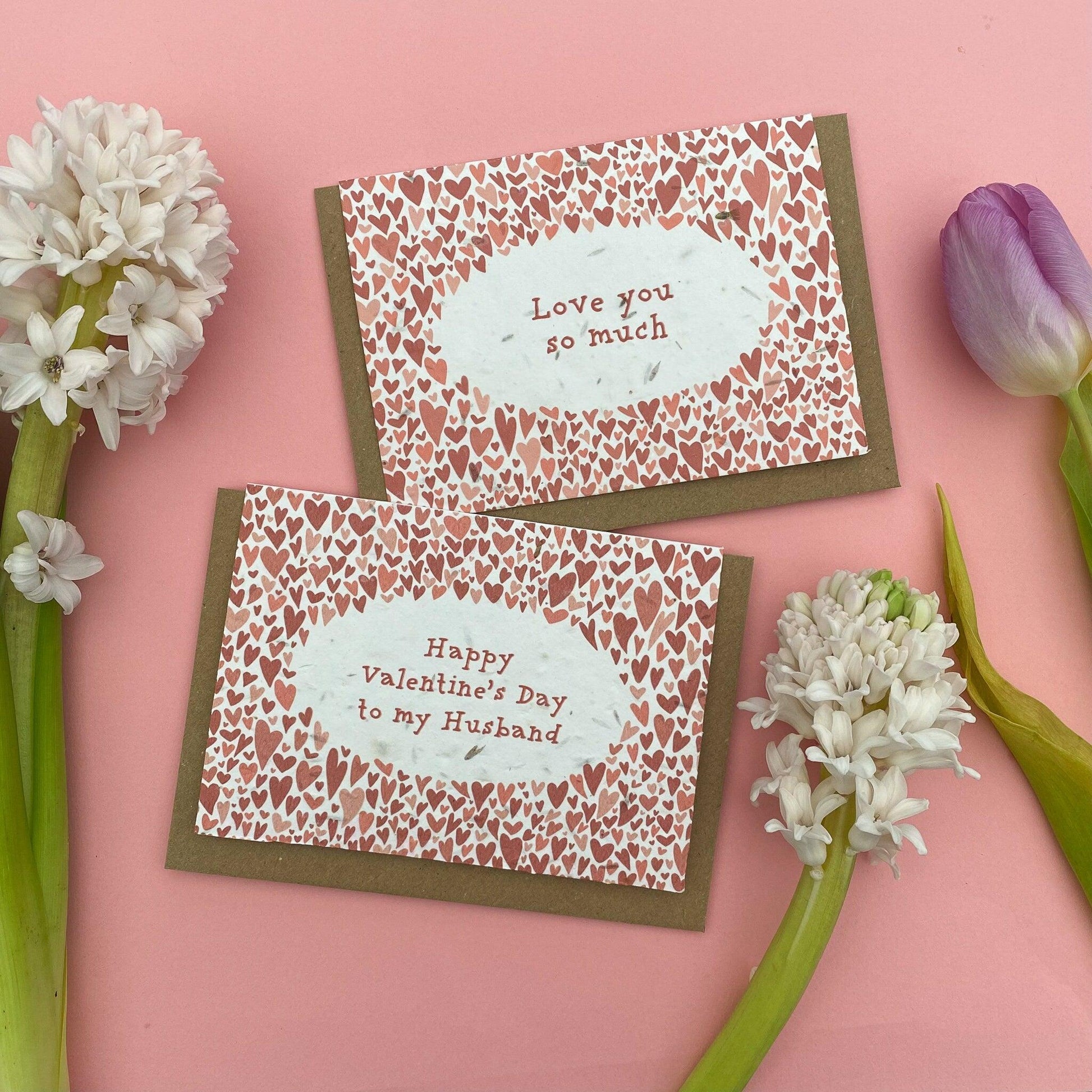 Personalised plantable Love card - Sofia Papa Designs