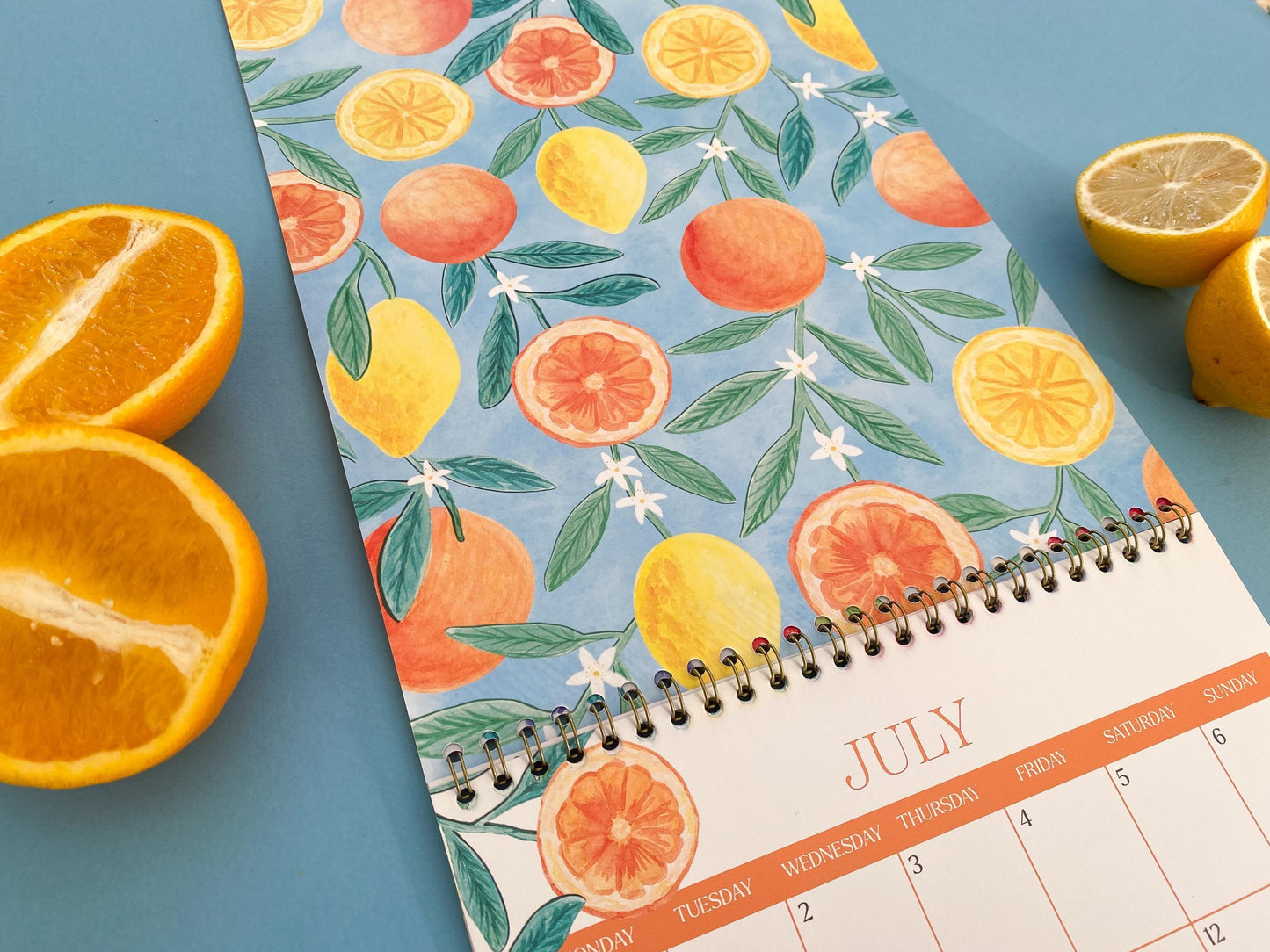 2025 Fruit calendar - Sofia Papa Designs