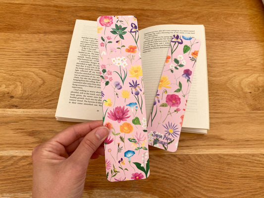 Birth flowers bookmark