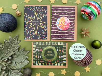 SECONDS Charity Christmas cards pack