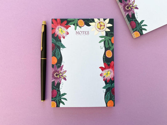 Passion fruit A6 notepad