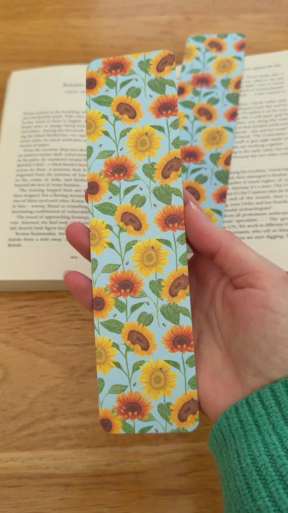 Sunflower bookmark